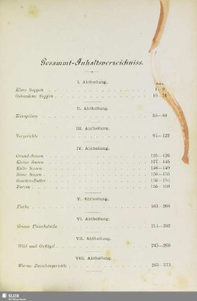 Gesammt-Inhaltsverzeichnis