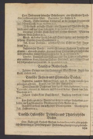Teutsches Rechtsbuch.