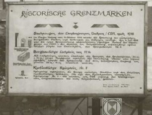 Denkmal "Historische Grenzmarken"