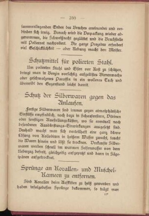 Schutzmittel für polierten Stahl.