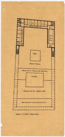 Haus der Freundschaft, Istanbul Vorprojekt 2: Grundriss 4.und 5. OG (letzte Fassung)