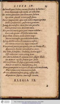 Elegia IX.