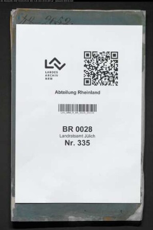 Einführung der Gemeindeordnung vom 11. März 1850 in der Bürgermeisterei Ederen