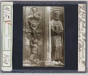 Arles, St. Trophime: Westportal, Steinigung des Stephanus (Stoedtner-Nr. 105932)