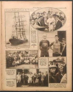 Actualidades gráficas de Rosario [Fotografías]