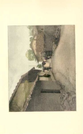 A village street in the interior of China