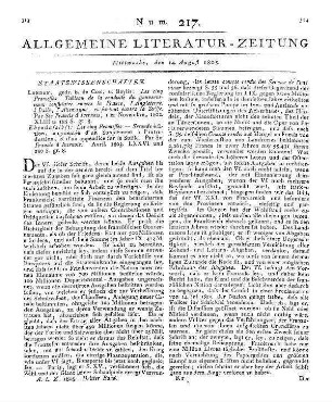 Ivernois, F. d': Les cinq promesses. Tableau de la conduite du gouvernement consulaire envers la France, l'Angleterre, l'Italie, l'Allemagne, et surtout envers la Suisse. London: Cox & Baylis 1802 Zugl. 2. Ausg. von 1803 rezensiert
