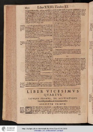 Liber XXIV. Titulus I.