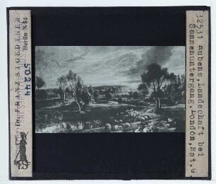 Rubens, Abendliche Landschaft mit Schäfer und Herde (London NG NG157)