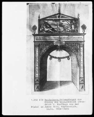 Triumphbogen zum Einzug des Winterkönigs (Friedrich V. Kurfürst von der Pfalz)