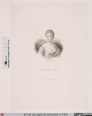 Bildnis Friederike Caroline Neuber, geb. Weißenborn