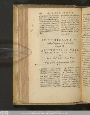 Quicquid movetur, ab aliquo moveri. Cap. I.
