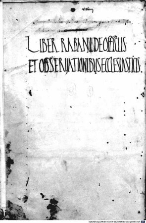 De institutione clericorum libri tres - BSB Clm 14210