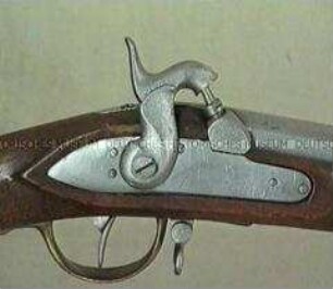 Perkussionsgewehr mit Bajonett
