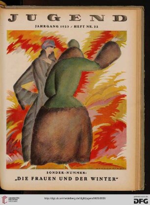 Nr. 22 (Sonder-Nummer: „Die Frauen und der Winter“)