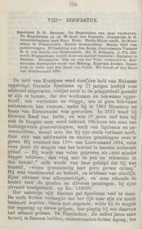 VIIIst [IXde] hoofdstuk. Speelman G. G. Bantam. ...