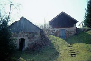 Kellerhäuser in der Alten Poststraße