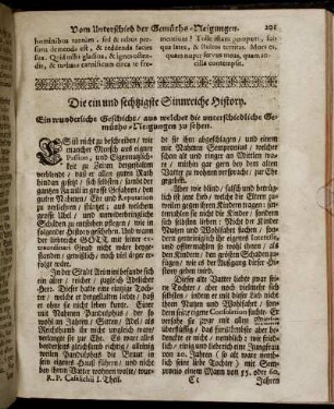 Die ein und sechzigste Sinnreiche History. - Die siebentzigste Sinnreiche History.