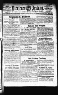 Viersener Zeitung : aelteste Zeitung des Dreistädtegebietes, verbunden mit der "Wacht" in Dülken und Süchteln