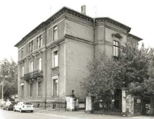 Dresden-Südvorstadt, Schnorrstraße 76. Wohnhaus. Um 1885. Straßenansicht