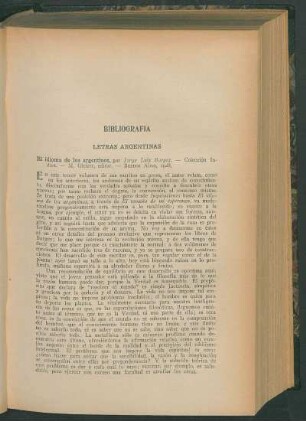 Letras argentinas