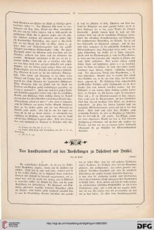 Das Kunsthandwerk auf den Ausstellungen zu Düsseldorf und Brüssel, [2]