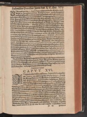 Capvt XVI.