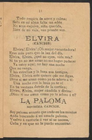 Elvira : (Canción).