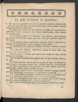 Ex Jure Naturae Et Gentium