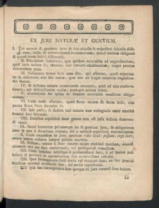 Ex Jure Naturae Et Gentium