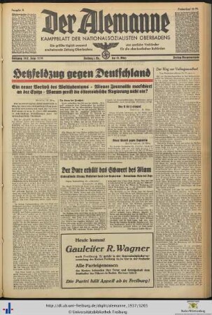 19.03.1937 (Freitag-Morgenausgabe)