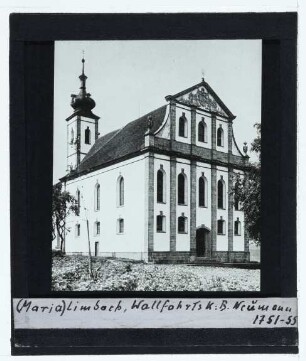 Eltmann, Wallfahrtskirche Maria Limbach : Außenansicht von NW