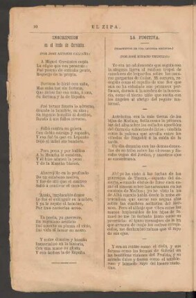 La Fugitiva. : (Fragmentos de una leyenda oriental.)
