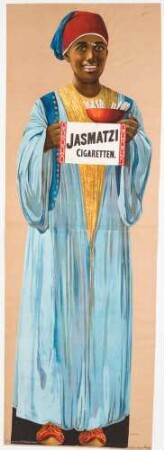 Plakat: Jasmatzi-Zigaretten