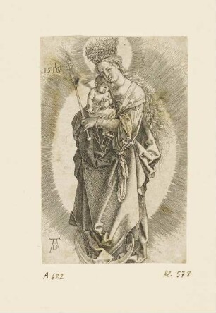 Maria mit Zepter und Sternenkrone