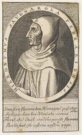 Bildnis des Hieronymvs Savonarola