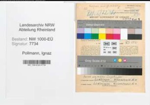 Entnazifizierung Ignaz Pollmann, geb. 26.02.1897 (Polizist)