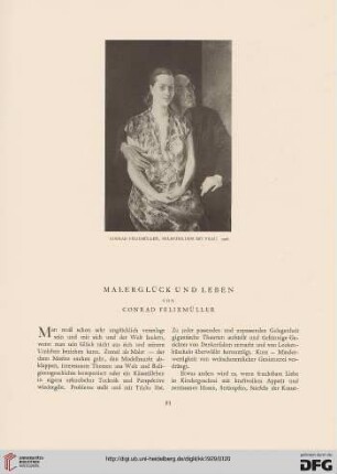 Malerglück und Leben