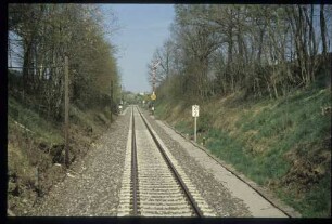 Strecke in km 21+200