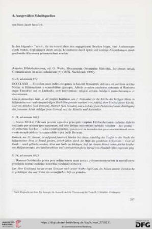4. Ausgewählte Schriftquellen
