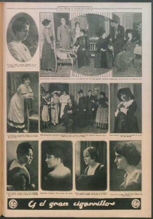 Teatros y variedades [Fotografías]