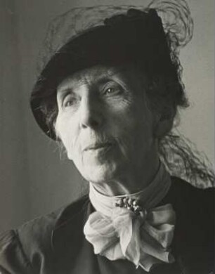 Die Schriftstellerin Annette Kolb