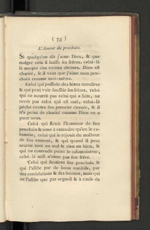 [L'amour du prochain. - Hymne du foir.]