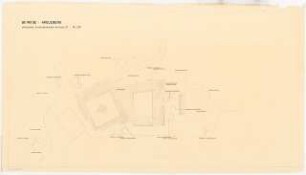 Grünflächen an der Otto-Suhr-Siedlung, Berlin-Kreuzberg: Kinderspielplatz am Haus 27: Lageplan mit Pflanzplan 1:50