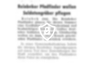 Reinbeker Pfadfinder wollen Soldatengräber pflegen