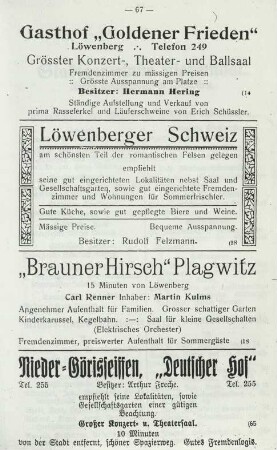 Stadtgemeinde Liebenthal Kreis Löwenberg in Schlesien