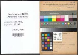 Entnazifizierung Paul Geuer , geb. 16.06.1900 (Landwirt)