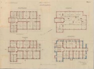 Garnisonslazarett Müllheim; Lageplan