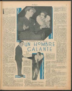 Un hombre galante : Las comedias de "El Hogar"