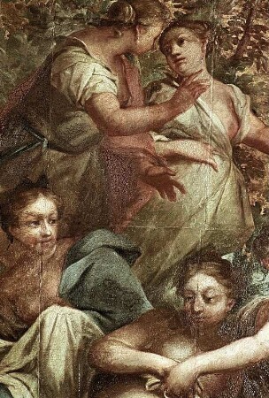 Diana entdeckt die Schwangerschaft Callistos